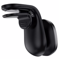 Borofone Automašīnas turētājs BH40 Kyle magnētiskais, ventilācijas atveres stiprinājums, melns