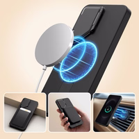 Tech-Protect Kevlar Aura MagSafe Maciņš for Samsung Galaxy S26 - melns and oranžs