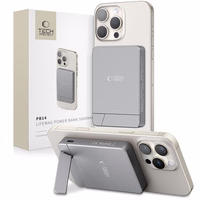 Portatīvais lādētājs Tech-Protect PB14 LifeMag MagSafe 5000 mAh - pelēka