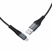 Kabelis USB-A uz Micro USB Hoco 2,4A 1 m X38 melns
