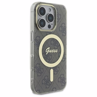 Guess IML 4G MagSafe futrālis iPhone 16 Pro - brūns
