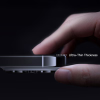 Rock Tempered stikls Privātuma Full-coverage Anti-static for Iphone 17 Pro