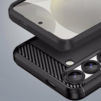 Ogļu apvalks Samsung Galaxy S24 Ultra melns