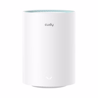 Cudy M1300 3-PACK mesh wi-fi system Dual-band (2.4 GHz / 5 GHz) Wi-Fi 5 (802.11ac) balts 1 Internal