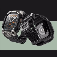 Supcase Unicorn Beetle Ore apvalks Apple Watch Ultra 1 / 2 49mm - Melns