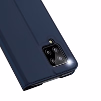 DUX DUCIS Skin Pro grāmatas tipa viedtālruņa apvalks Samsung Galaxy A42 5G - zils
