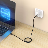 Tech-Protect Ultraboost DNA MagTwist USB-C PD kabelis 100W / 5A 100 cm - pelēks