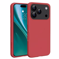 Etteri Silikona Mag maciņš for iPhone 17 Pro Max raspberry