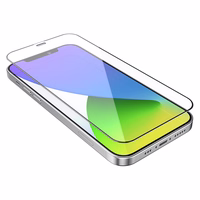 Borofone aizsargstikls BF6 Diamond Armor pilnekrāna HD Iphone 12 Pro Max - 10 gabali