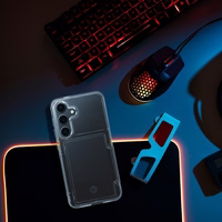 FORCELL F-PROTECT Kristālais kabatas apvalks SAMSUNG S24 caurspīdīgs