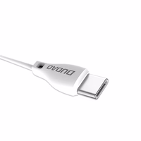 Dudao kabelis USB Type C 2.1A 1m balts (L4T 1m balts)