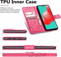 Korpuss Flower Book Samsung A346 A34 5G rose-red