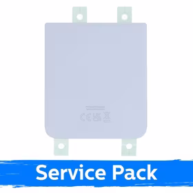 Aizmugurējais vāks, saderīgs ar Samsung F721 Z Flip4 / Balts / (Service Pack)
