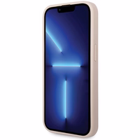 Guess GUHCP15X4GMGPI iPhone 15 Pro Max 6.7" rozā/rozā cietais apvalks 4G Liels Metāla Logotips