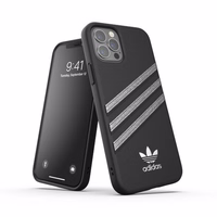 Adidas OR veidots apvalks Sievietēm iPhone 12 / iPhone 12 Pro - melns