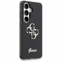 GUESS maciņš for SAMSUNG S26 GUHCS26S5HC4MLSK (IML Big Metal 4G and Script) melns