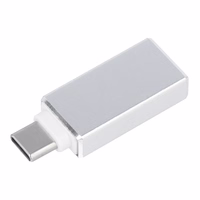 Adapteris OTG USB A 3.0 (sieviešu) uz Type C (vīriešu) balts