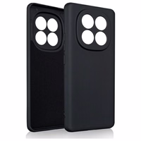 Beline silikona maciņš Xiaomi Redmi Note 14 Pro+ melns
