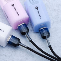 FORCELL F-ENERGY C352 kabelis USB A uz Type C QC4.0 3A 66W Gradients 1 m melns