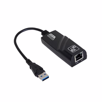 Akyga adapteris (m) ar kabeli AK-AD-31 tīkla karte USB A (m) / RJ45 (f) 10/100/1000 ver. 3.0 15 cm