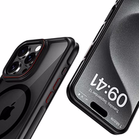 Tech-Protect MagHybrid Magnētiskais viedtālruņa apvalks iPhone 16 Pro - melna