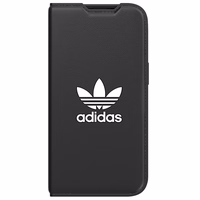 Adidas OR Viedtālruņa apvalks Booklet BASIC iPhone 14 6.1" melns/balts 50181