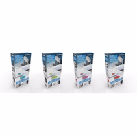 Grundig - Folding LED office lamp 15cm (rozā)