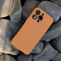 Silicon maciņš for iPhone 17 Pro 6,3" tangerine