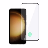 Aizsargstikls Tel Protect 10X HD Titanium viedtālrunim Samsung Galaxy S22/S23 (ar pirkstu nospiedumu atbloķēšanu)