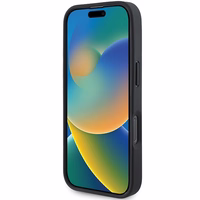 Mercedes MB Zilā Līnija ādas MagSafe viedtālruņa apvalks iPhone 16 Pro Max - Tumši zils