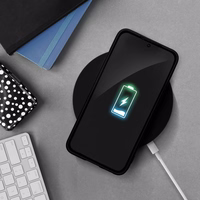 SILIKONA viedtālruņa apvalks SAMSUNG A16 5G / A16 4G melns