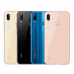 Aizmugurējais vāciņš Saderīgs ar Huawei P20 Lite Zils (ar camera lens)