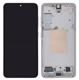 LCD screen Samsung S921 S24 ar touch screen un frame Marble Pelēks original ( service pack)