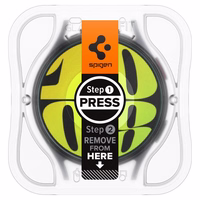 Spigen Glas.tR EZ Fit grūdināts stikls pulkstenim Samsung Galaxy Watch 7 (44 mm) - 2 gab.