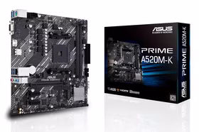 Mātesplate ASUS Prime A520M-K AMD A520 SAM4 DDR4 MicroATX