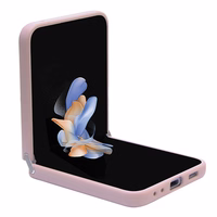 Guess Glitter Script viedtālruņa apvalks Samsung Galaxy Z Flip 5 - rozā