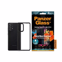 PanzerGlass ClearCase apvalks Samsung Galaxy A72 - caurspīdīgs un melns