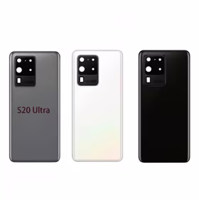 Aizmugurējais vāciņš Saderīgs ar Samsung G988 S20 Ultra / Cosmic Pelēks / (ar camera lens) OEM