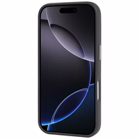 Audi R8 Oglekļa šķiedras Magnētiskais viedtālruņa apvalks iPhone 17 Pro - melns