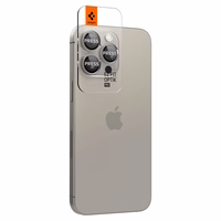 Spigen Optik.tR EZ Fit kameras aizsargs iPhone 14 Pro / Pro Max / 15 Pro / Pro Max – dabīgais titāns, 2 gab.