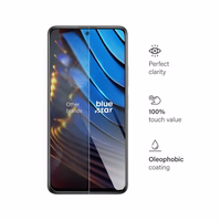 Aizsargstikls (m) - zils XIAOMI Poco X3 GT