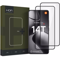 Rūdīts stikls Hofi Glass Pro+ 2-Pack Xiaomi 14T/14T Pro melns