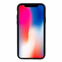 Viedtālruņa apvalks melns ar zilu svītru Samsung Galaxy A6 Plus 2018