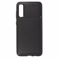 Tel Protect Carbon Elite viedtālruņa apvalks Samsung Galaxy A70 melns