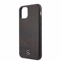 Mercedes Wood Line Rosewood apvalks iPhone 11 Pro Max - brūns