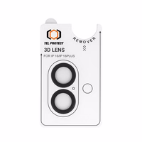 Aizsargstikls Tel Protect 3D objektīvam uz kameras Iphone 17 - melns (objektīvs 2 gab.)