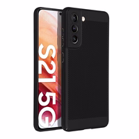 BREEZY viedtālruņa apvalks SAMSUNG S21 FE melns