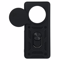 Slide Camera Armor viedtālruņa apvalks Xiaomi Redmi A4 melns