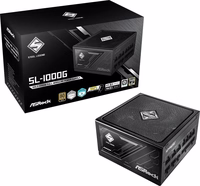 Power supply ASRock STEEL LEGEND 1000W 80 Plus zelta (90-UXS100-GFEAAA)