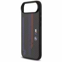 Viedtālruņa apvalks BMW M Kevlar Lines & Logo MagSafe Case for iPhone Air - melns